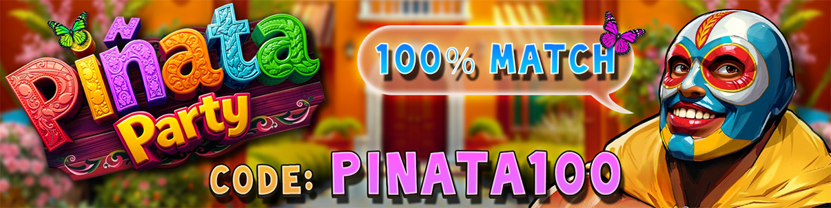 Piñata Party Promo Banner
